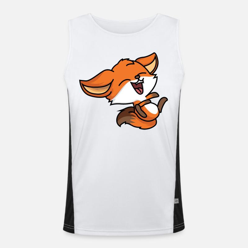 Laughing Fox Men's Functional Contrast Tank Top 