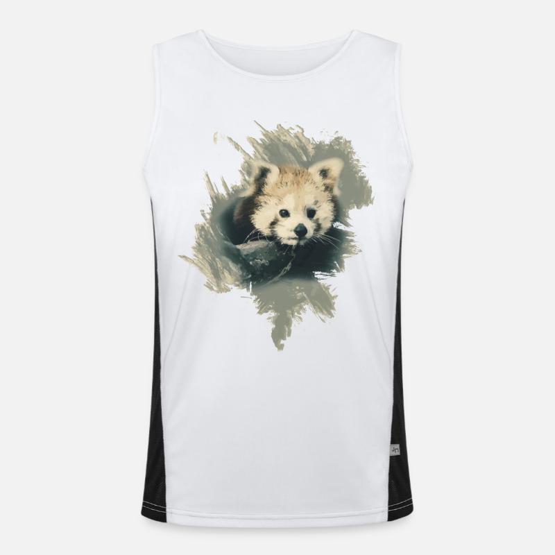 Petit panda Débardeur respirant contrasté Homme 