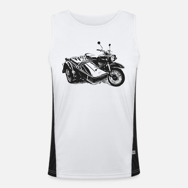 Simson Schwalbe Duo Funktionelles Kontrast-Tank Top für Männer 