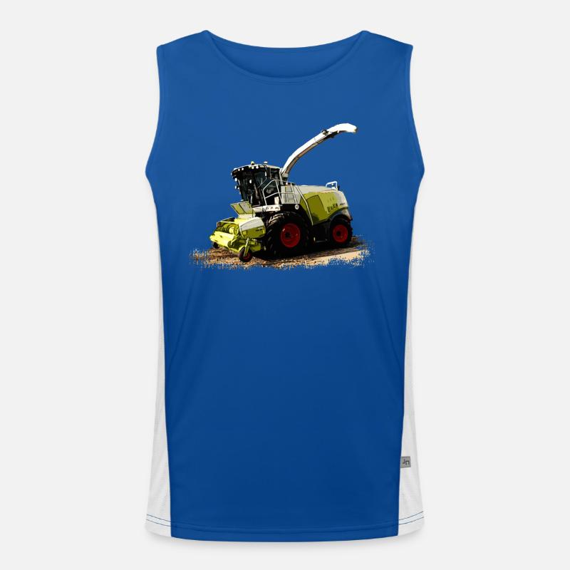 Moissonneuse-batteuse Claas Jaguar 930 Débardeur respirant contrasté Homme 