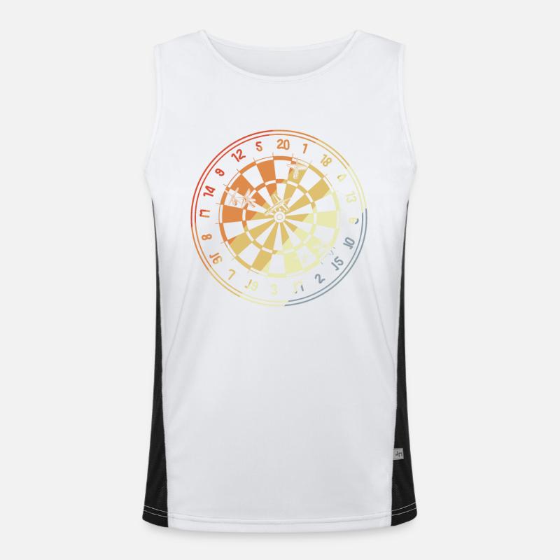 Cible Débardeur respirant contrasté Homme 