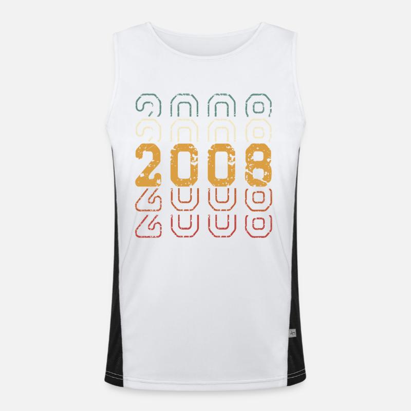 2008 Men's Functional Contrast Tank Top 