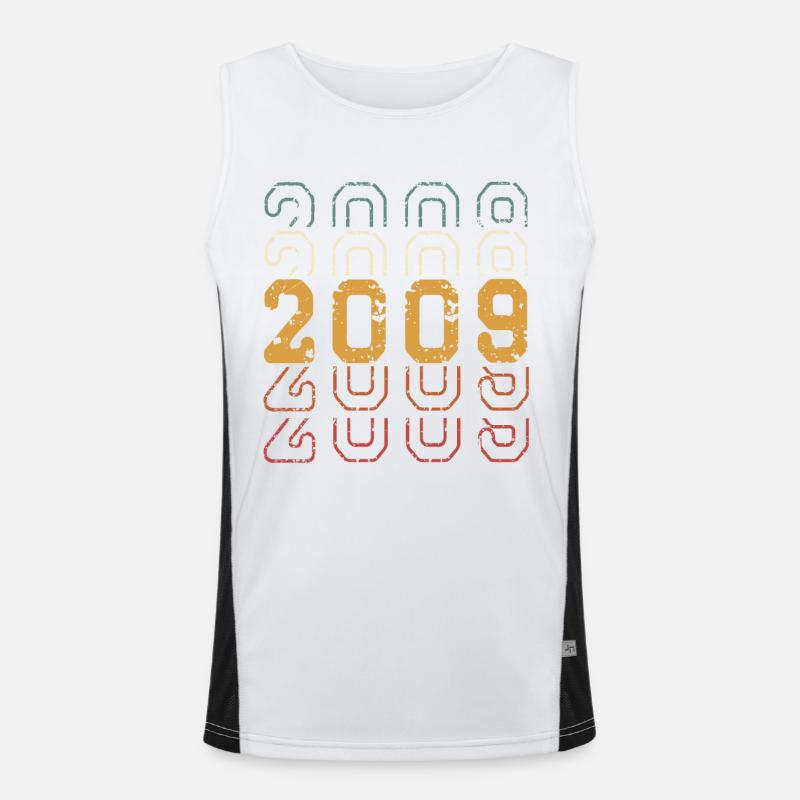 2009 Funktionelles Kontrast-Tank Top für Männer 