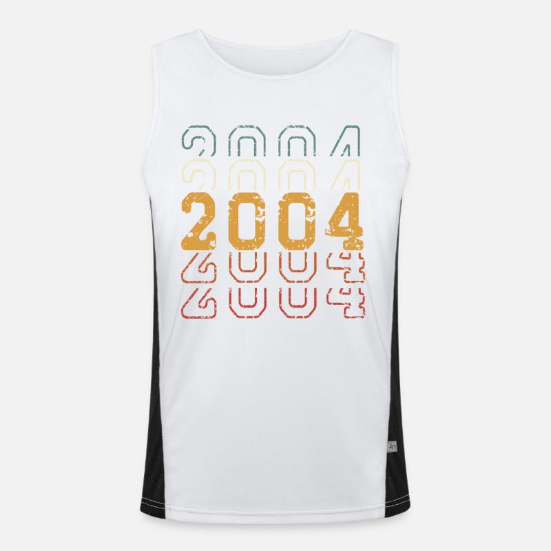 2004 Men's Functional Contrast Tank Top 