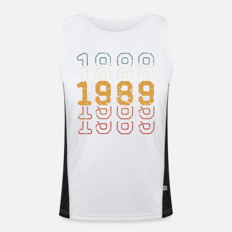 1989 Men's Functional Contrast Tank Top 