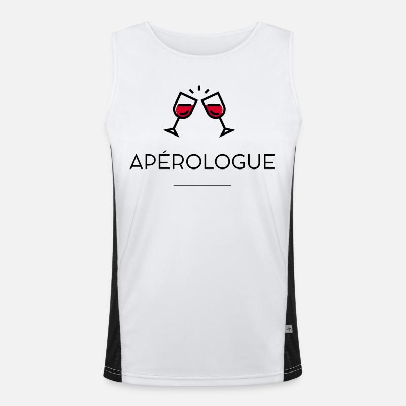 Apérologue Débardeur respirant contrasté Homme 