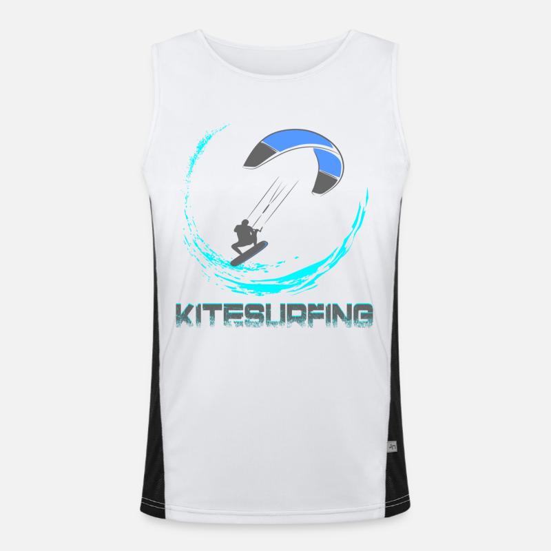 Kitesurf Débardeur respirant contrasté Homme 