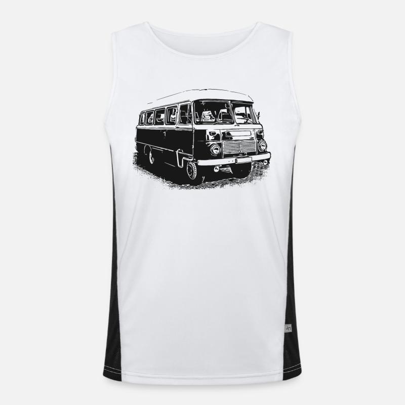 Robur Bus Débardeur respirant contrasté Homme 