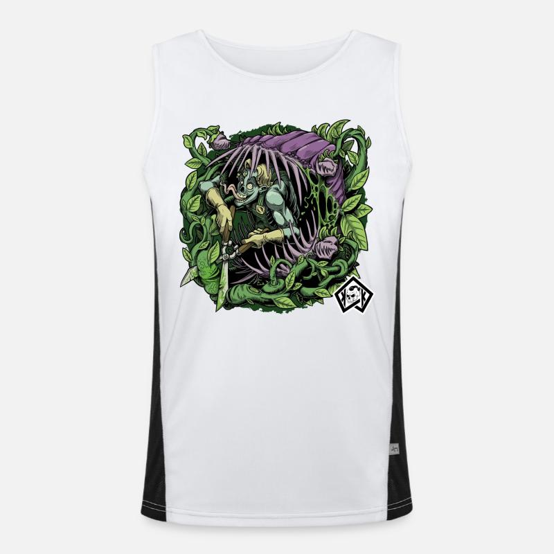 Gärtner, Gärtnerin, Landschaftsgärtner, Botanik Funktionelles Kontrast-Tank Top für Männer 