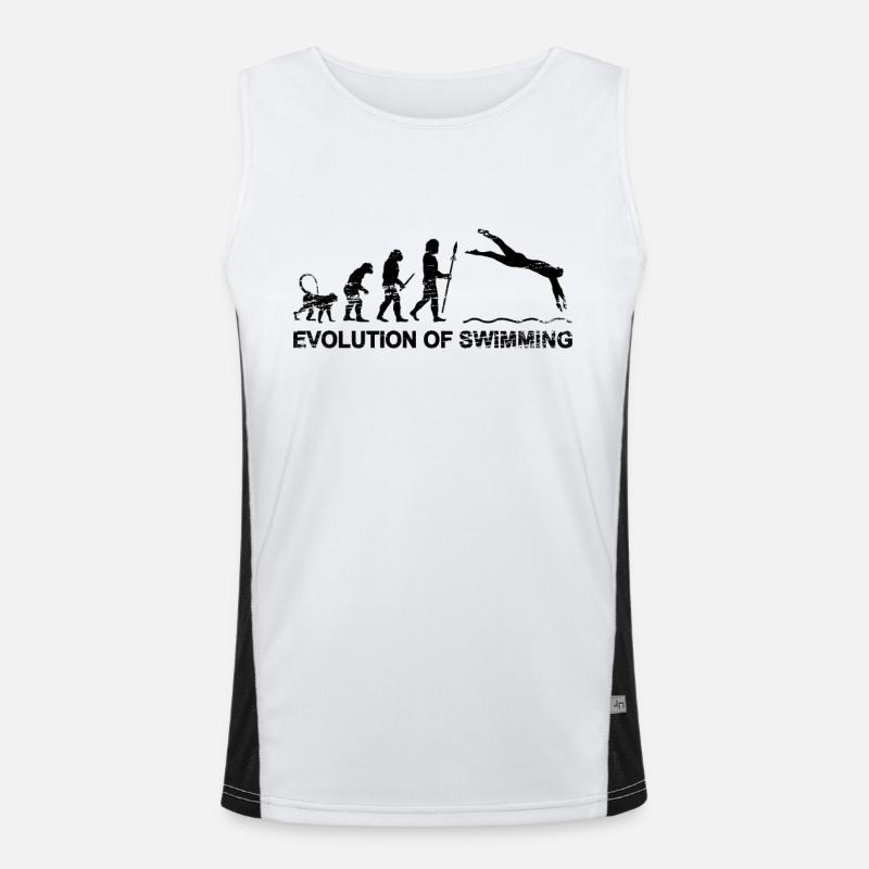Float Evolution Men's Functional Contrast Tank Top 