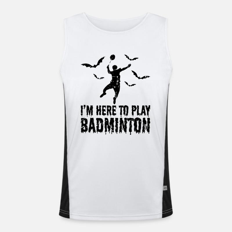 Batminton Funktionelles Kontrast-Tank Top für Männer 