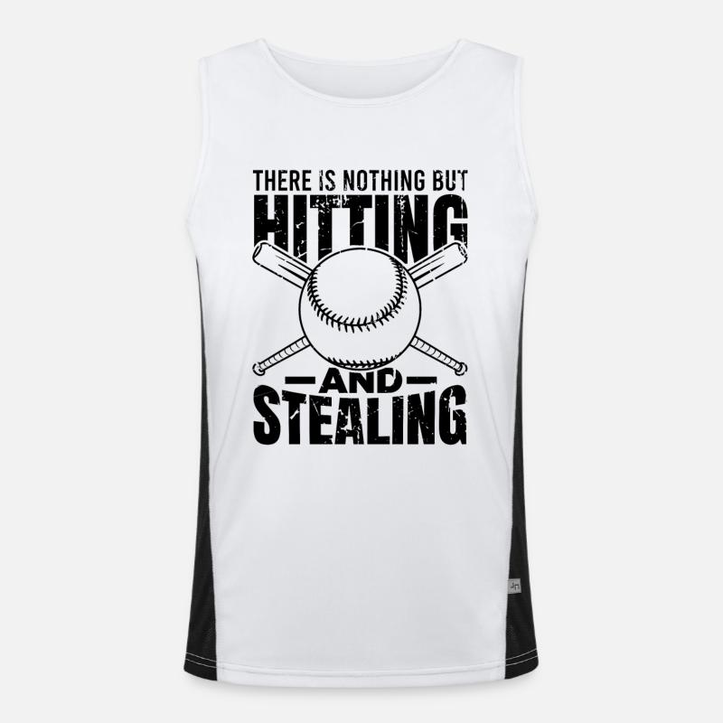 Batter Spruch Funktionelles Kontrast-Tank Top für Männer 