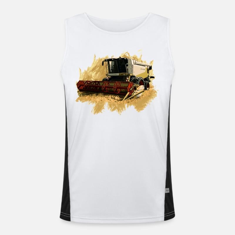 Moissonneuse-batteuse Lexion 550 Débardeur respirant contrasté Homme 