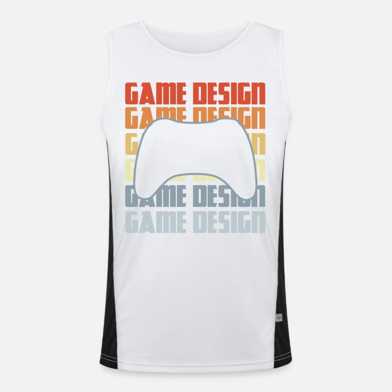 Game Dev Men's Functional Contrast Tank Top 
