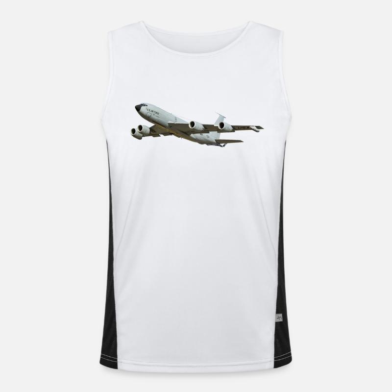 KC-135 Funktionelles Kontrast-Tank Top für Männer 