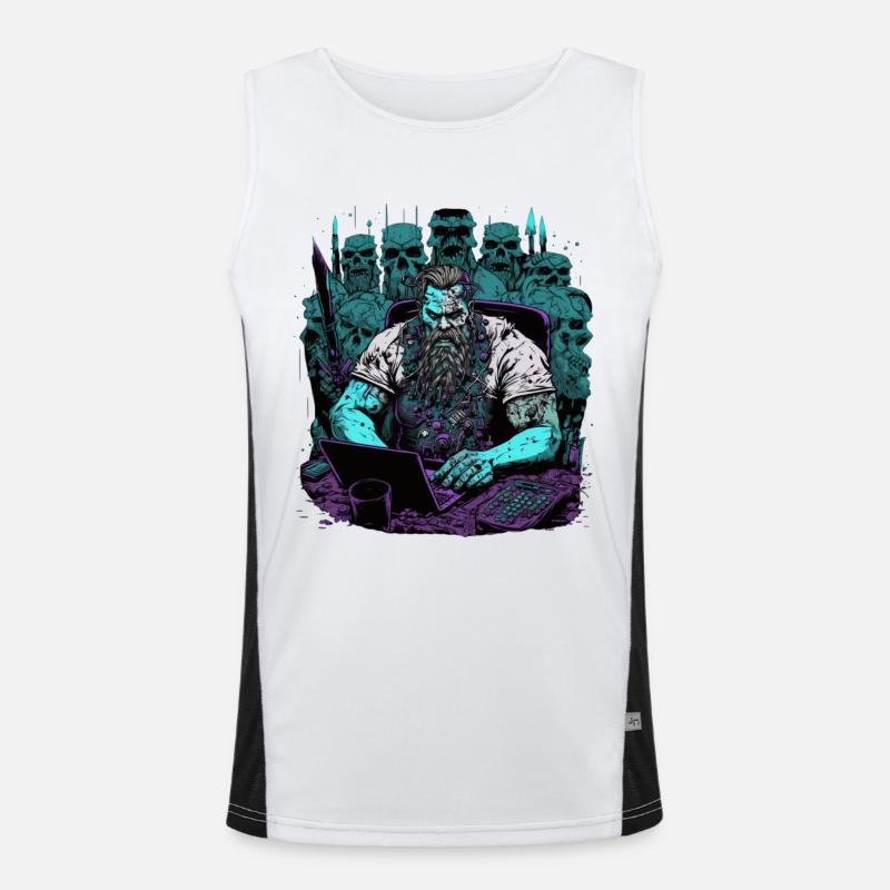 Admin Wiking programs computers Men's Functional Contrast Tank Top 