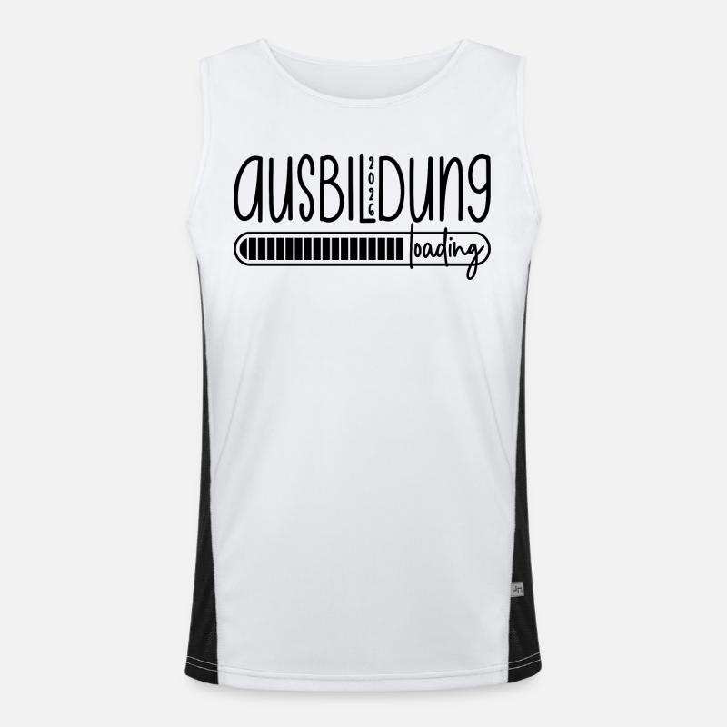 Ausbildung 2026 loading Funktionelles Kontrast-Tank Top für Männer 