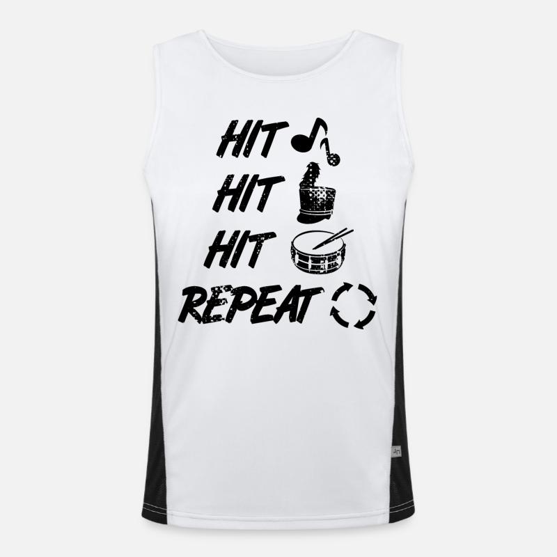 Marching Chapel Men's Functional Contrast Tank Top 