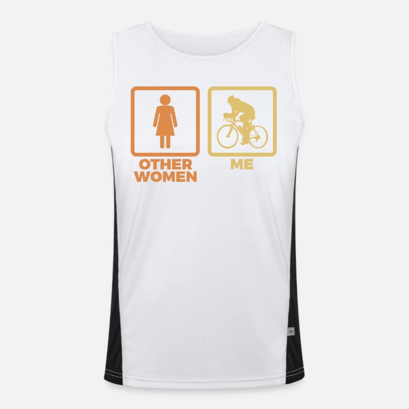 Cyclist Men's Functional Contrast Tank Top 