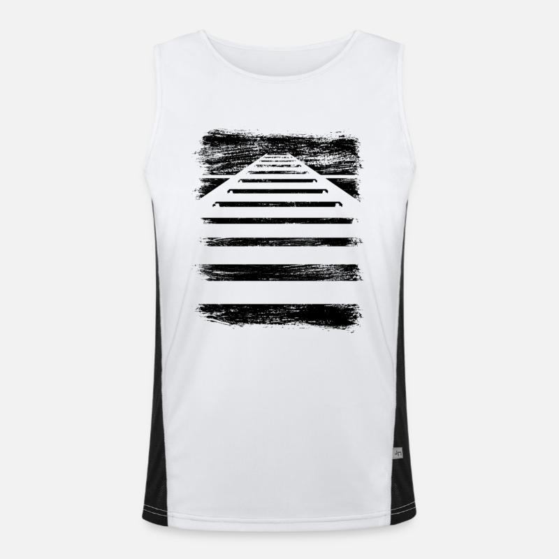 Railway Men's Functional Contrast Tank Top 