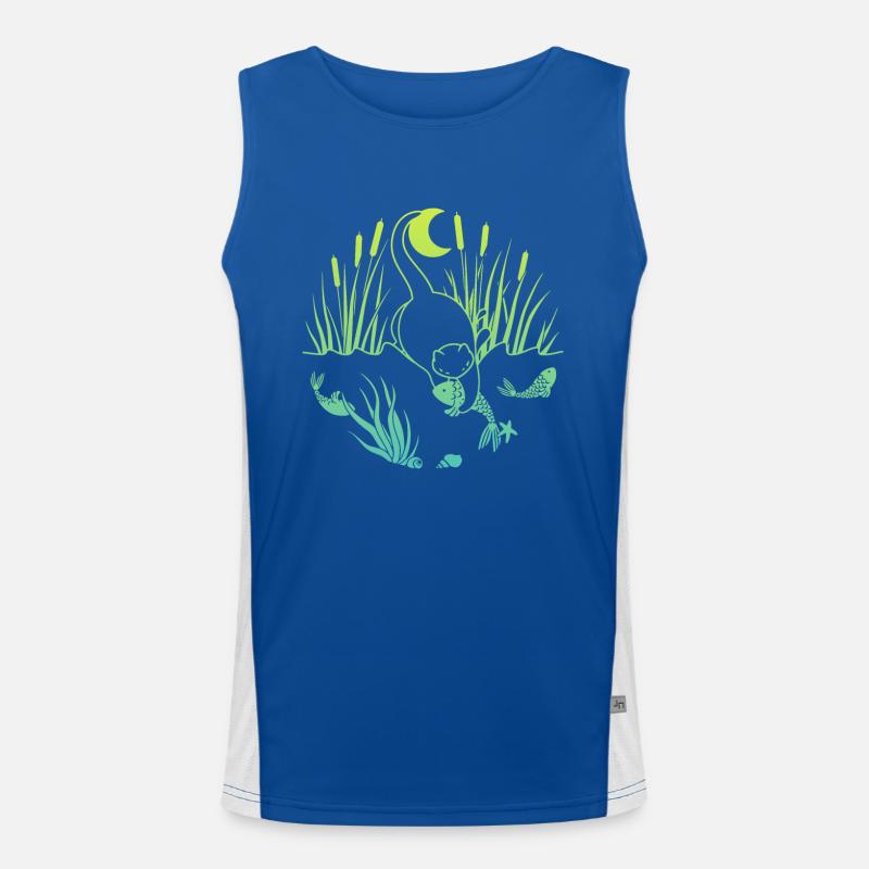 Midnight Catch Men's Functional Contrast Tank Top 