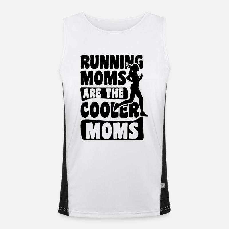 Écrou de course Débardeur respirant contrasté Homme 