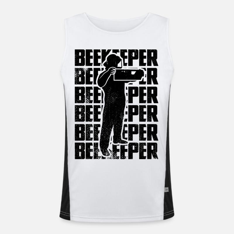Imker Funktionelles Kontrast-Tank Top für Männer 