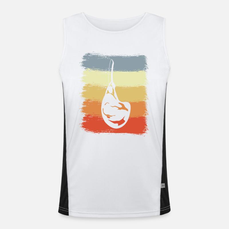 Rippchen Funktionelles Kontrast-Tank Top für Männer 