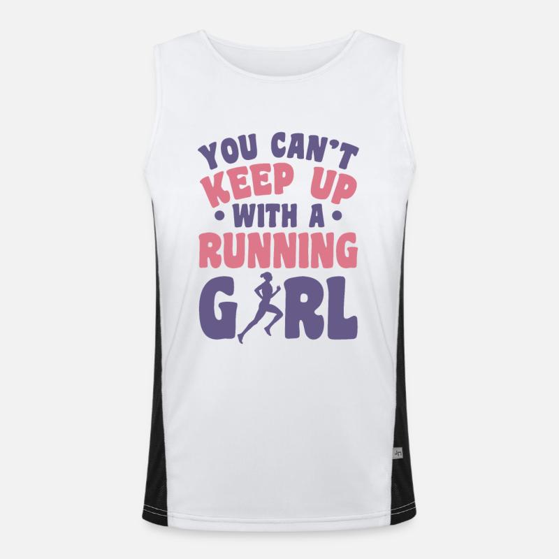 Runner Men's Functional Contrast Tank Top 