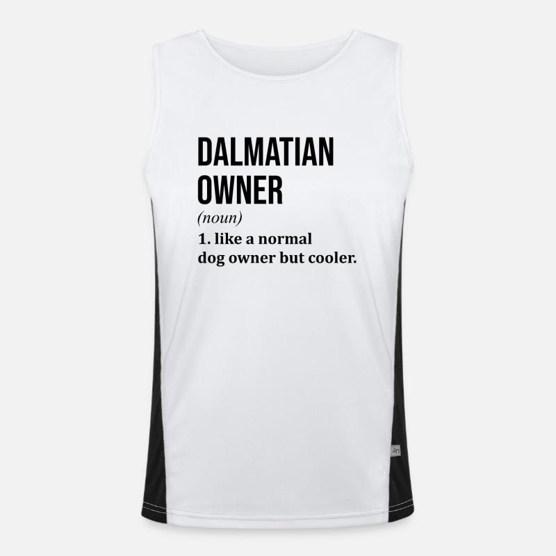 Dalmate Débardeur respirant contrasté Homme 
