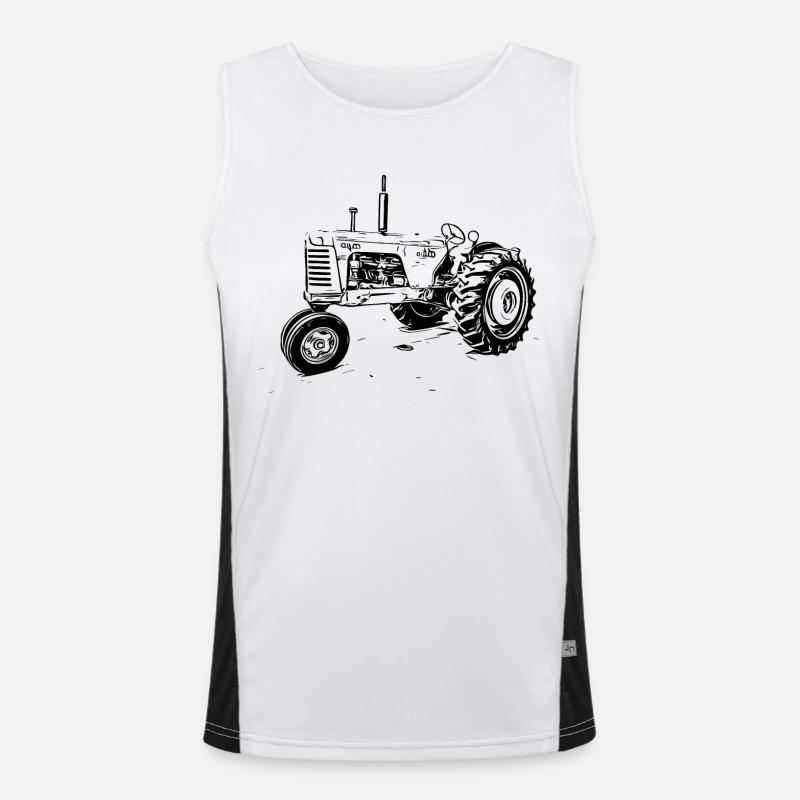 Oliver 88 Traktor Funktionelles Kontrast-Tank Top für Männer 