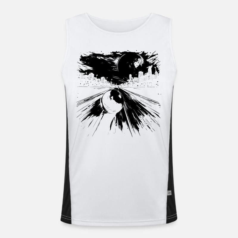 Bowling Men's Functional Contrast Tank Top 