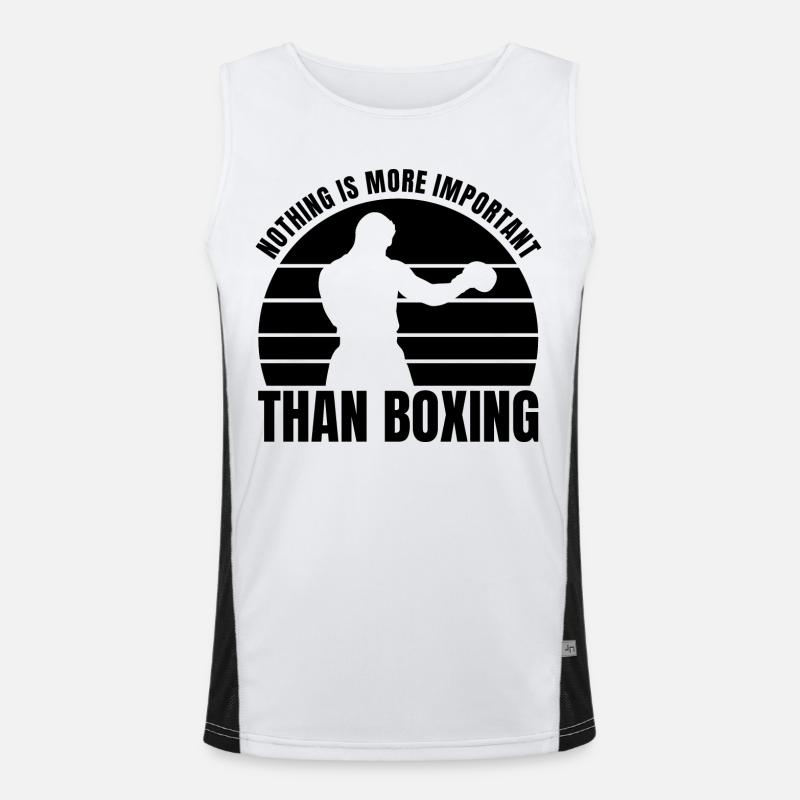 Amateurs de boxe Débardeur respirant contrasté Homme 