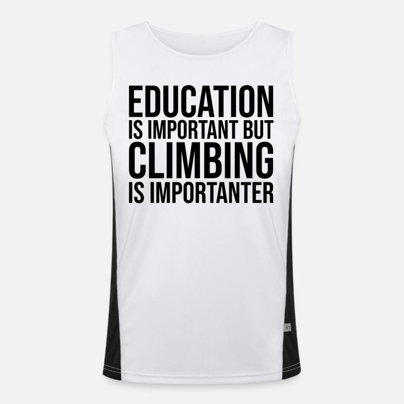 Klettern Funktionelles Kontrast-Tank Top für Männer 