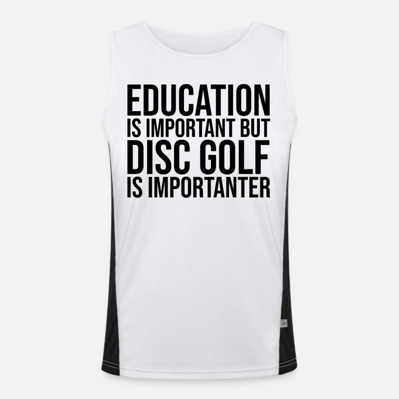 Discgolf Funktionelles Kontrast-Tank Top für Männer 