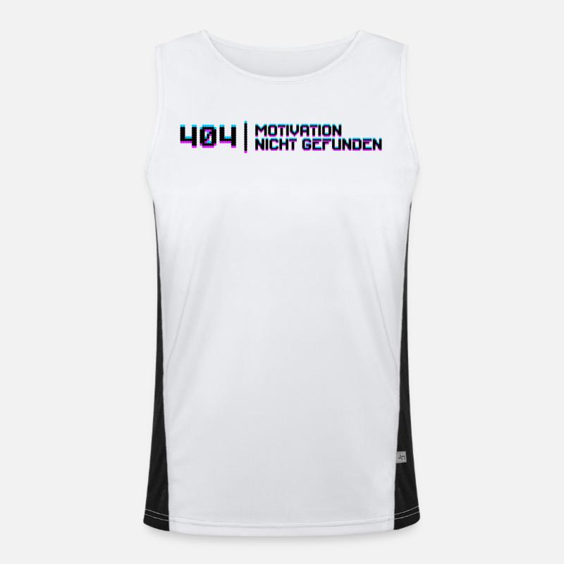 Déclaration de débogage du code développeur Entwickler Dev Débardeur respirant contrasté Homme 