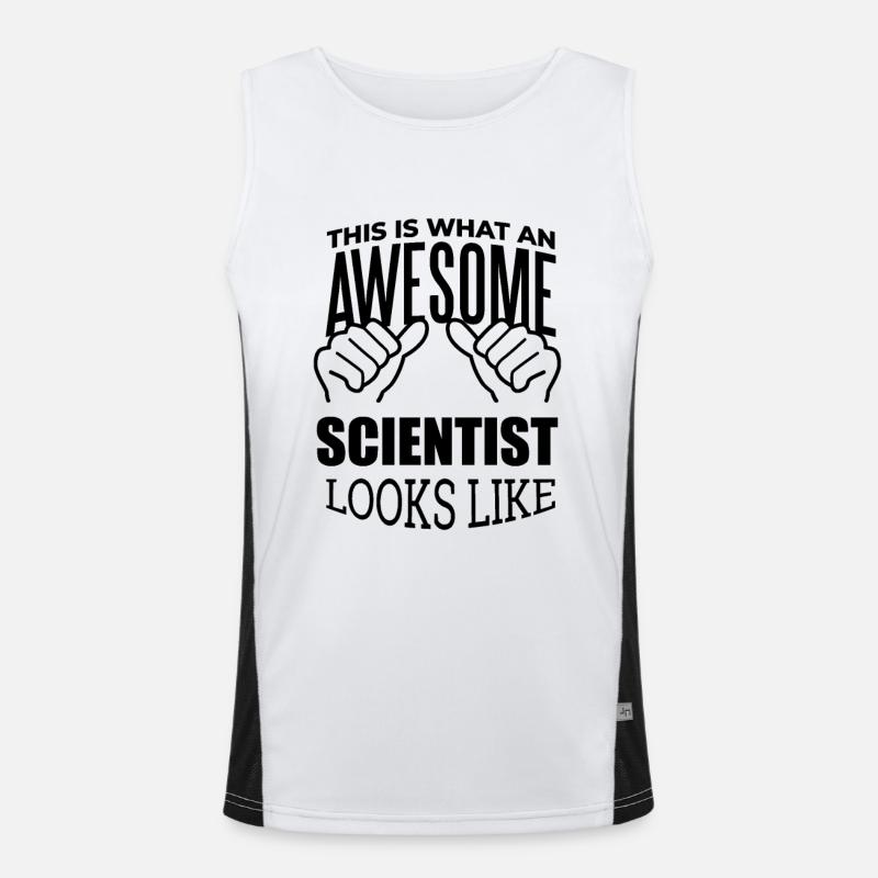 Scientist Men's Functional Contrast Tank Top 