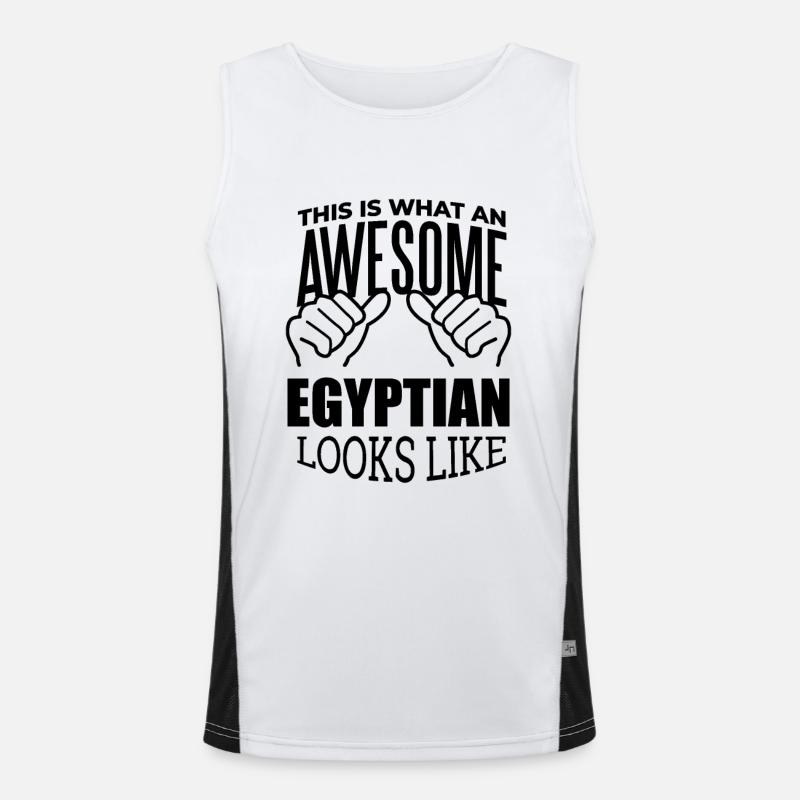 Égypte Débardeur respirant contrasté Homme 