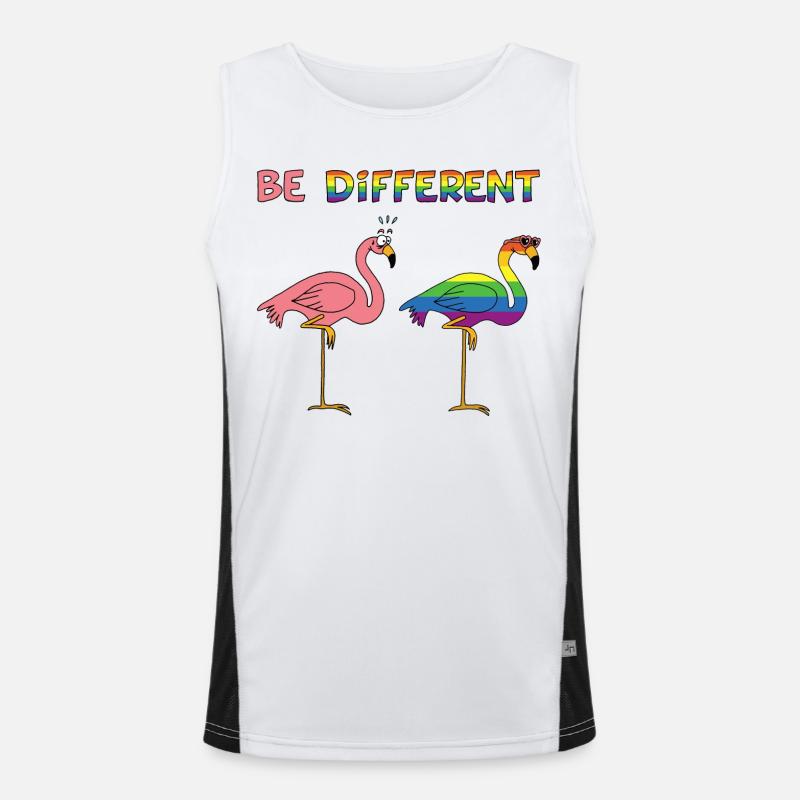 abweichen Funktionelles Kontrast-Tank Top für Männer 