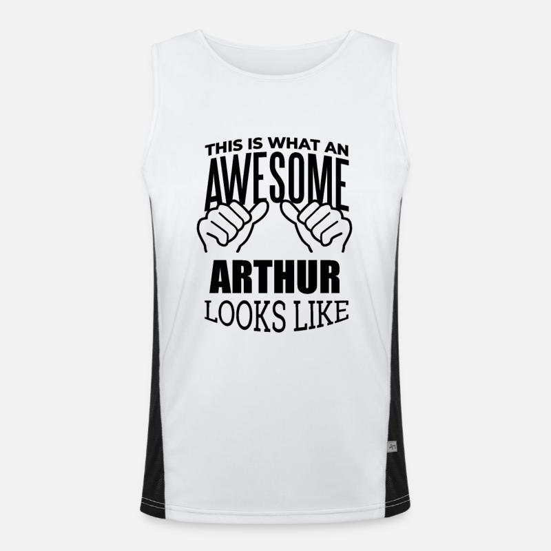 Arthur Funktionelles Kontrast-Tank Top für Männer 