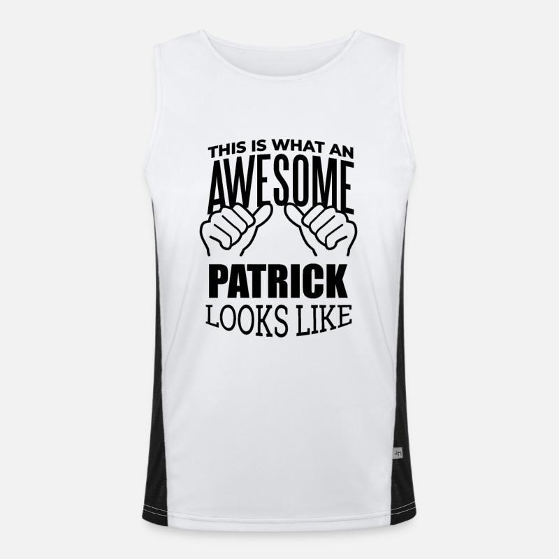 Patrick Funktionelles Kontrast-Tank Top für Männer 