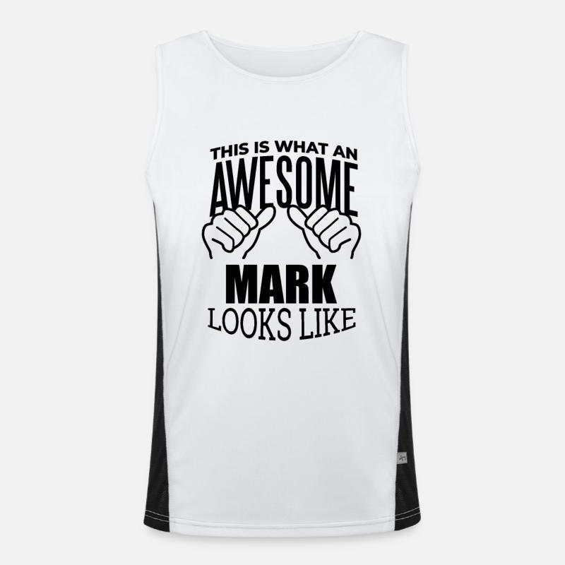 marque Débardeur respirant contrasté Homme 