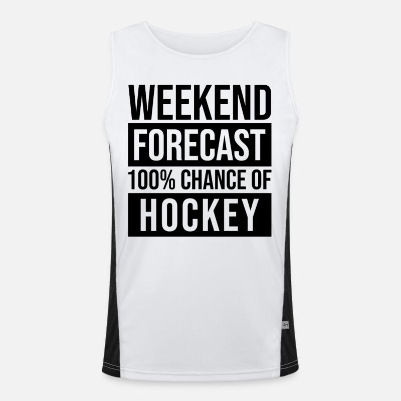 Hockey Funktionelles Kontrast-Tank Top für Männer 