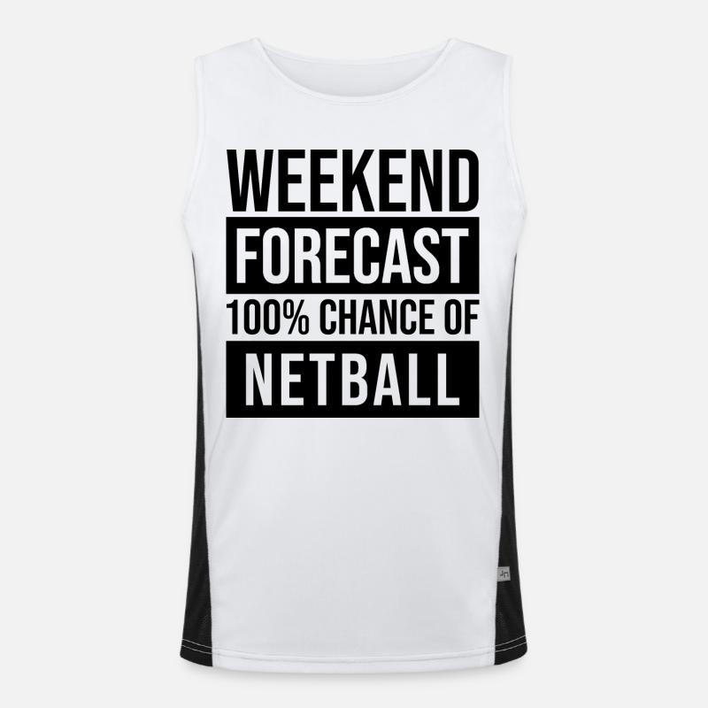 Netball Men's Functional Contrast Tank Top 