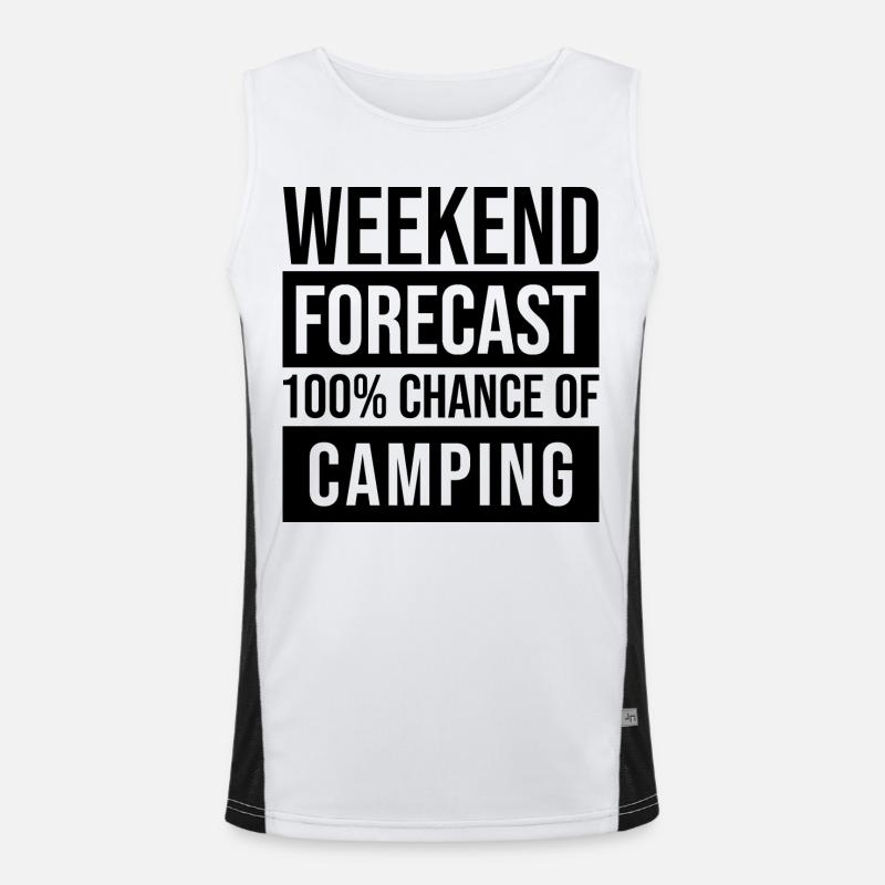 Lager Funktionelles Kontrast-Tank Top für Männer 