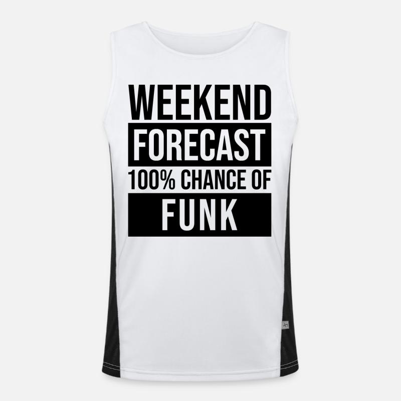 Funk Funktionelles Kontrast-Tank Top für Männer 