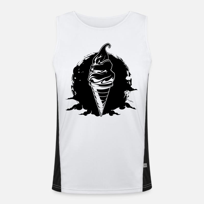 Glace Débardeur respirant contrasté Homme 