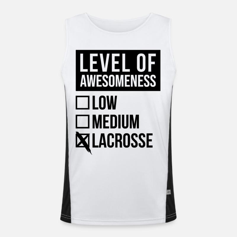 Lacrosse Funktionelles Kontrast-Tank Top für Männer 