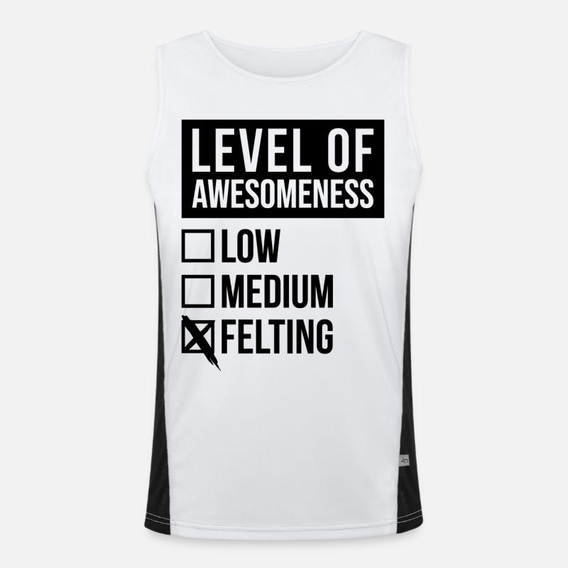 Felting Men's Functional Contrast Tank Top 
