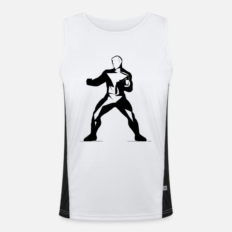 Kickboxing Men's Functional Contrast Tank Top 